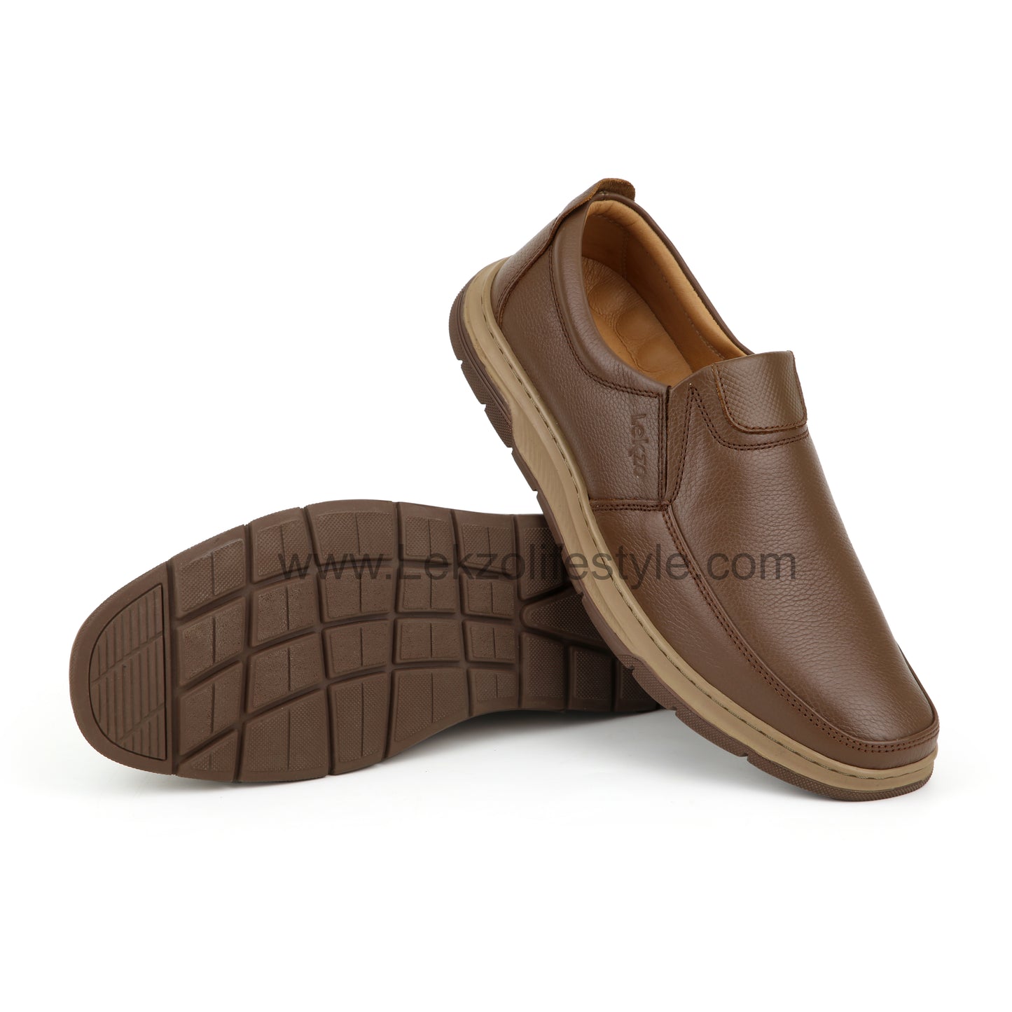 Lekzo Leather Casual LC72 - Mustard