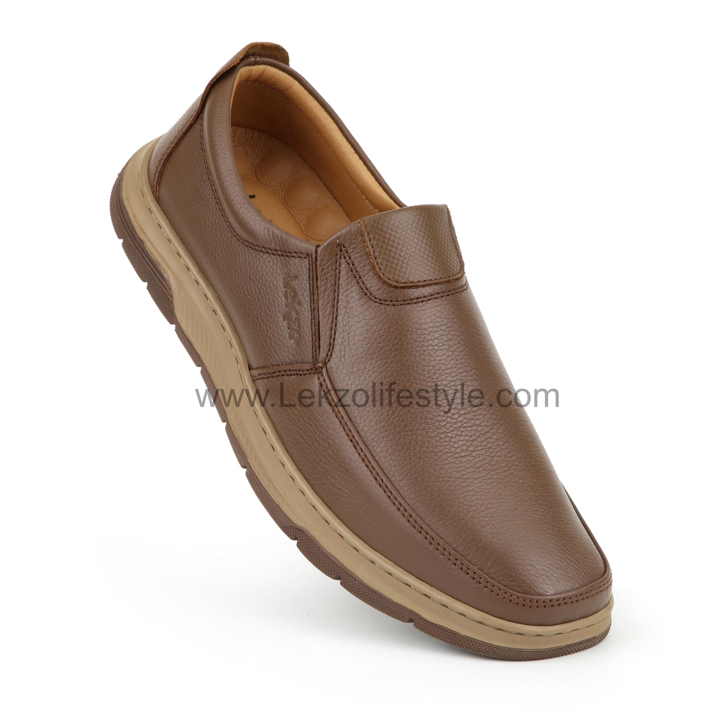 Lekzo Leather Casual LC72 - Mustard