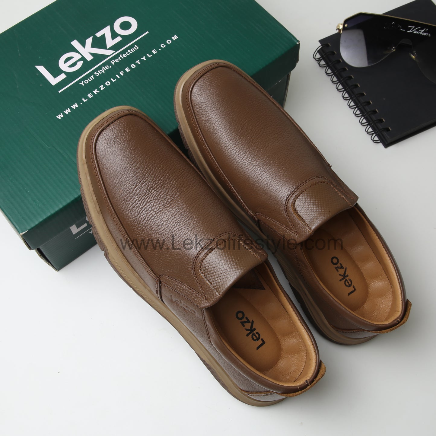 Lekzo Leather Casual LC72 - Mustard