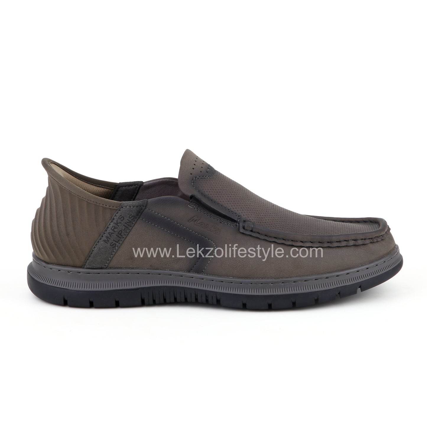 Lekzo Slipin Shoes- Grey