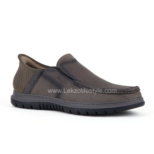 Lekzo Slipin Shoes- Grey