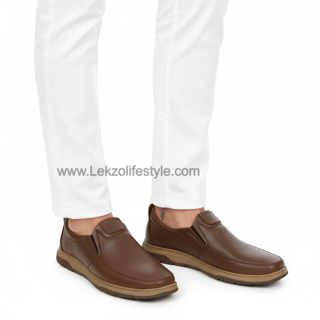 Lekzo Leather Casual LC72 - Mustard