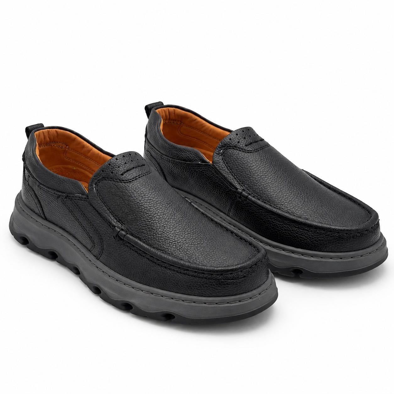 Lekzo Leather Casual LC5051 - Black