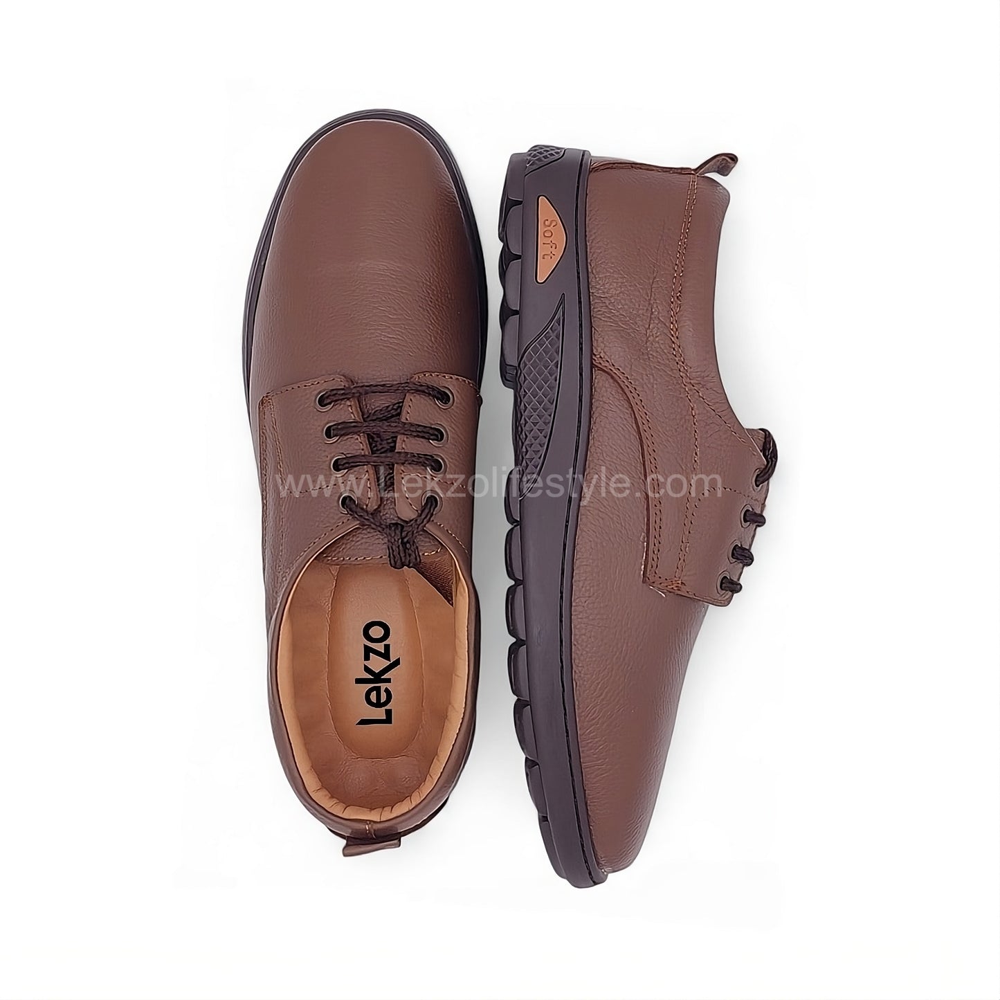 Lekzo Leather Casual LC09 - Mustard