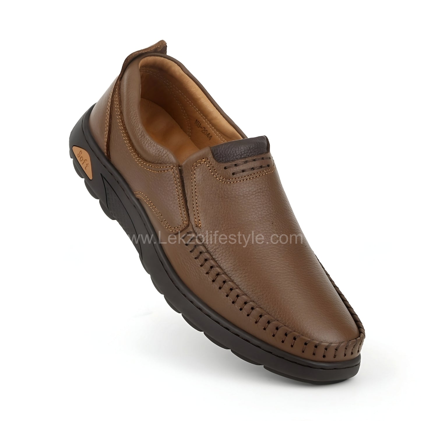Lekzo Leather Casual LC07 - Mustard