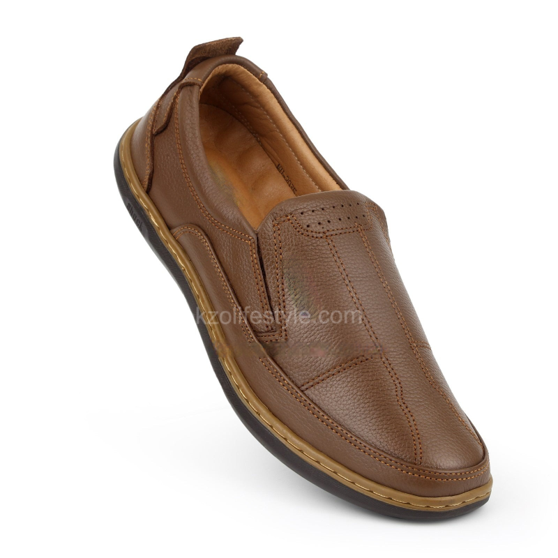 Lekzo Leather Casual LC05 - Mustard