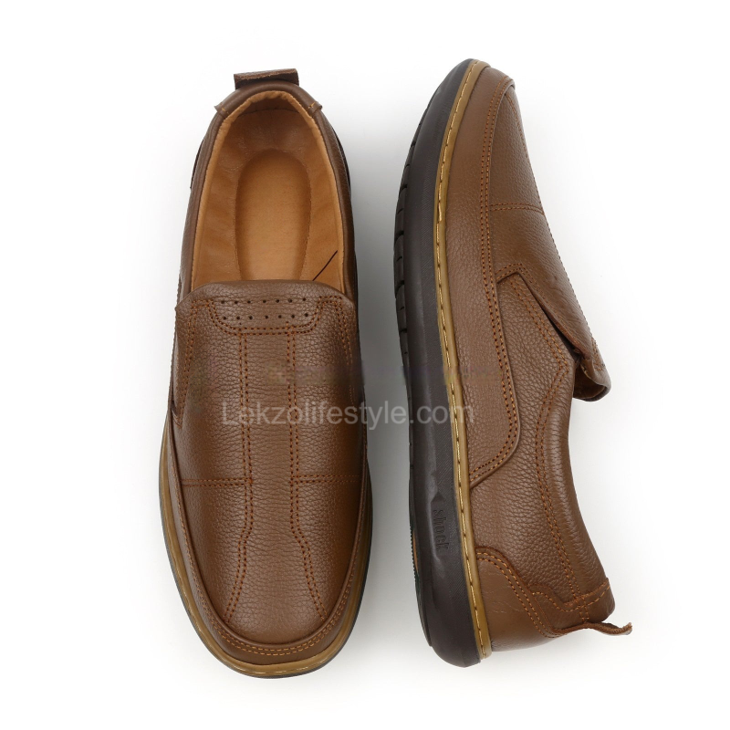 Lekzo Leather Casual LC05 - Mustard