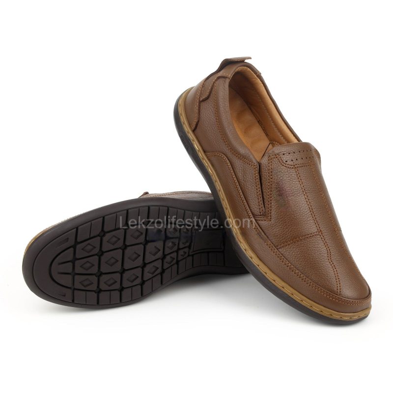 Lekzo Leather Casual LC05 - Mustard