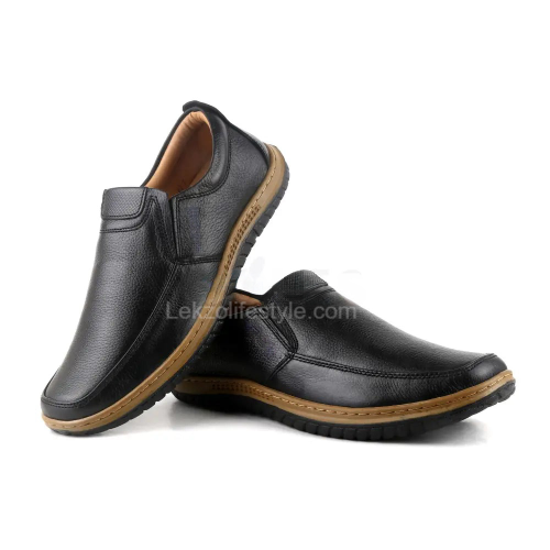 Lekzo Leather Casual LC11 - Black