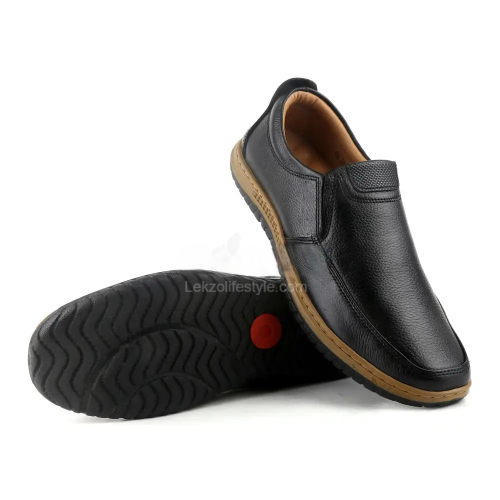 Lekzo Leather Casual LC11 - Black