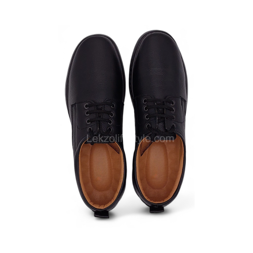 Lekzo Leather Casual LC08 - Black