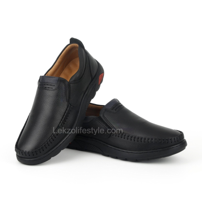 Lekzo Leather Casual LC06 - Black