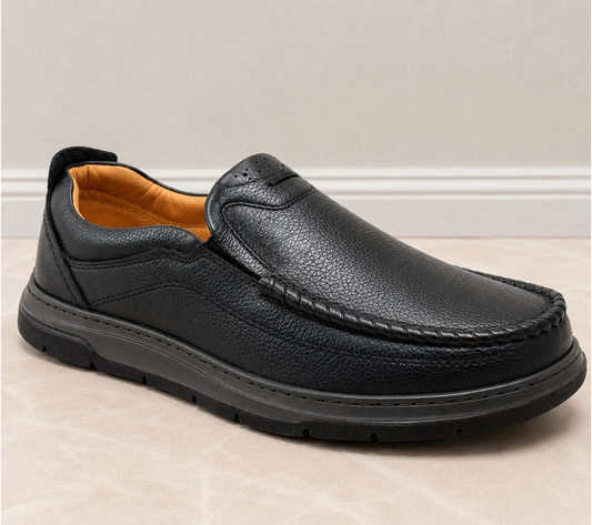 Lekzo Leather Casual LC5054 - Black