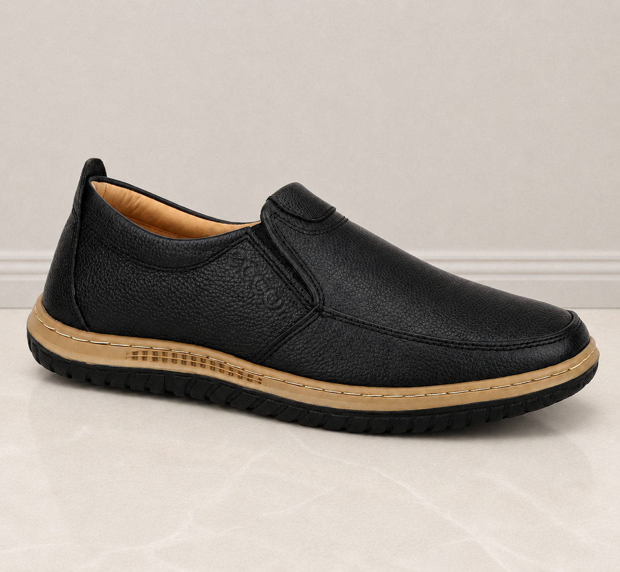 Lekzo Leather Casual LC11 - Black