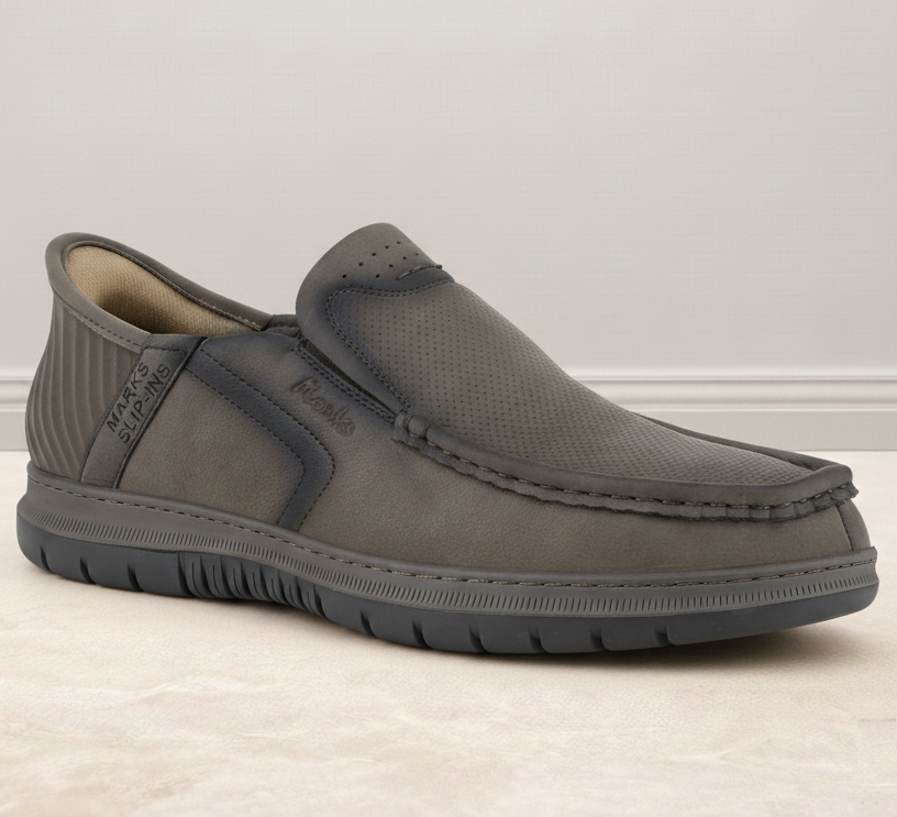 Lekzo Slipin Shoes- Grey