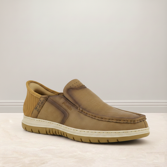 Lekzo Slipin Shoes- Khaki