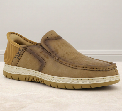 Lekzo Slipin Shoes- Khaki