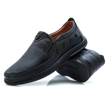 Lekzo Leather Casual LC16 - Black
