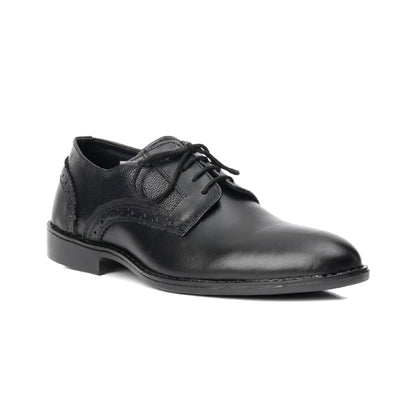 Lekzo Black Leather Derby DL-03 Lekzo 