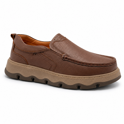Lekzo Leather Casual LC5051 - Mustard