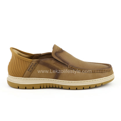 Lekzo Slipin Shoes- Khaki