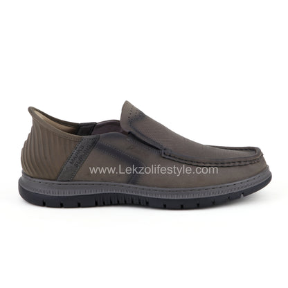 Lekzo Slipin Shoes- Grey