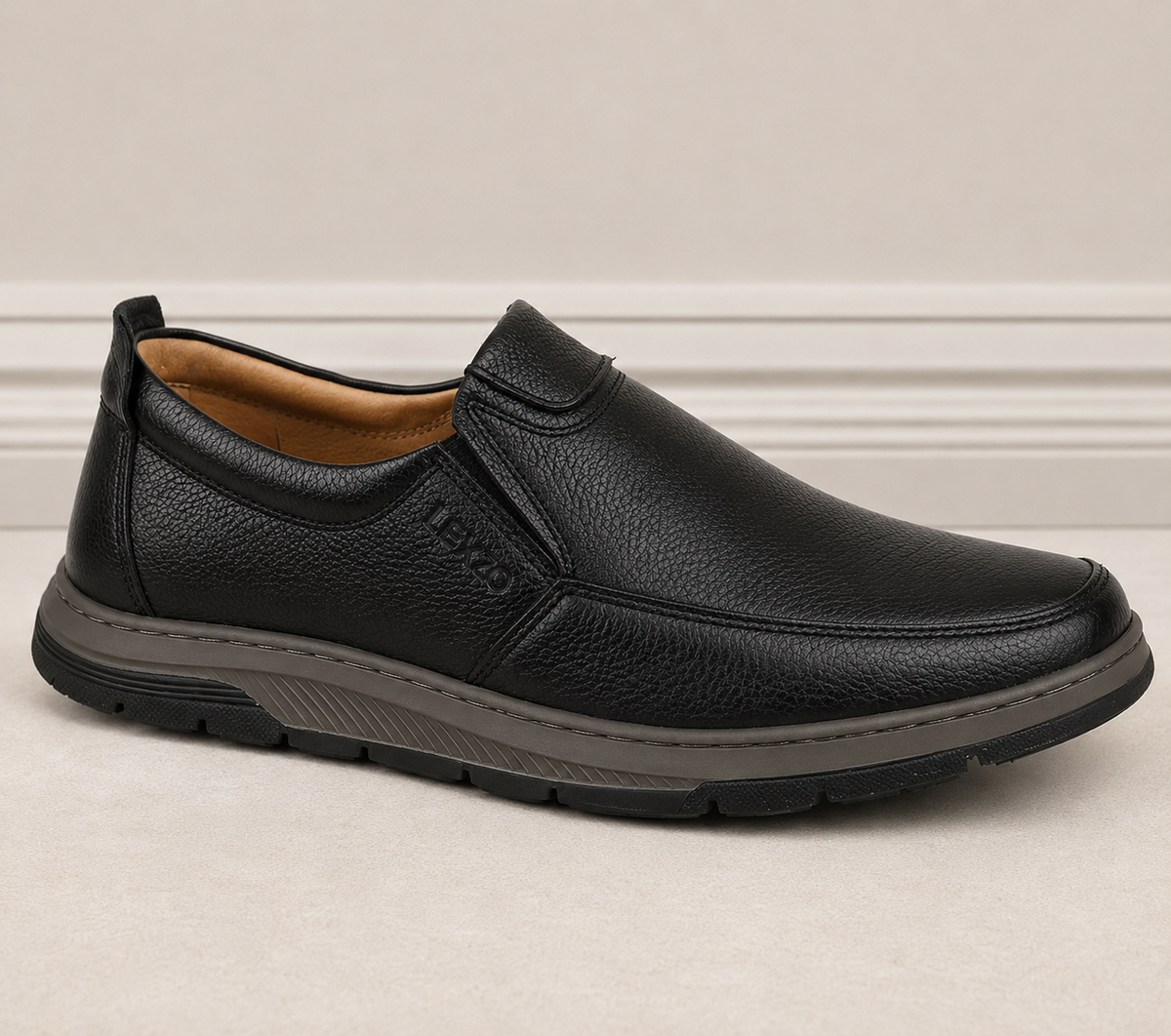 Lekzo Leather Casual LC72 - Black