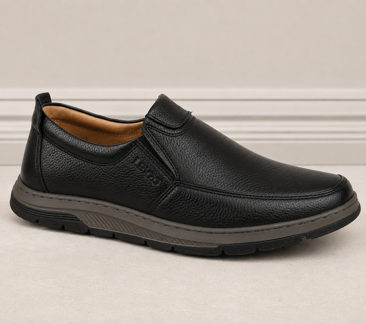 Lekzo Leather Casual LC72 - Black