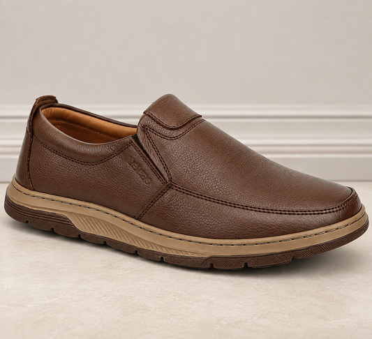 Lekzo Leather Casual LC72 - Mustard