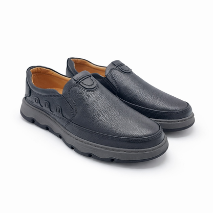 Lekzo Leather Casual LC5056 - Black