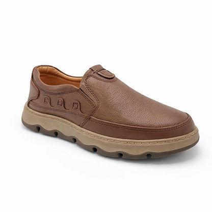 Lekzo Leather Casual LC5056 - Mustard