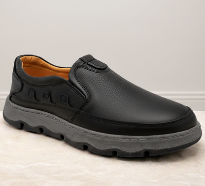Lekzo Leather Casual LC5056 - Black