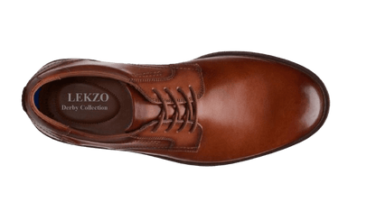 Lekzo Tan Leather Derby DL-02 Lekzo 