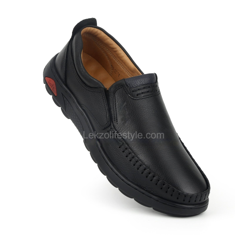 Lekzo Leather Casual LC07 - Black