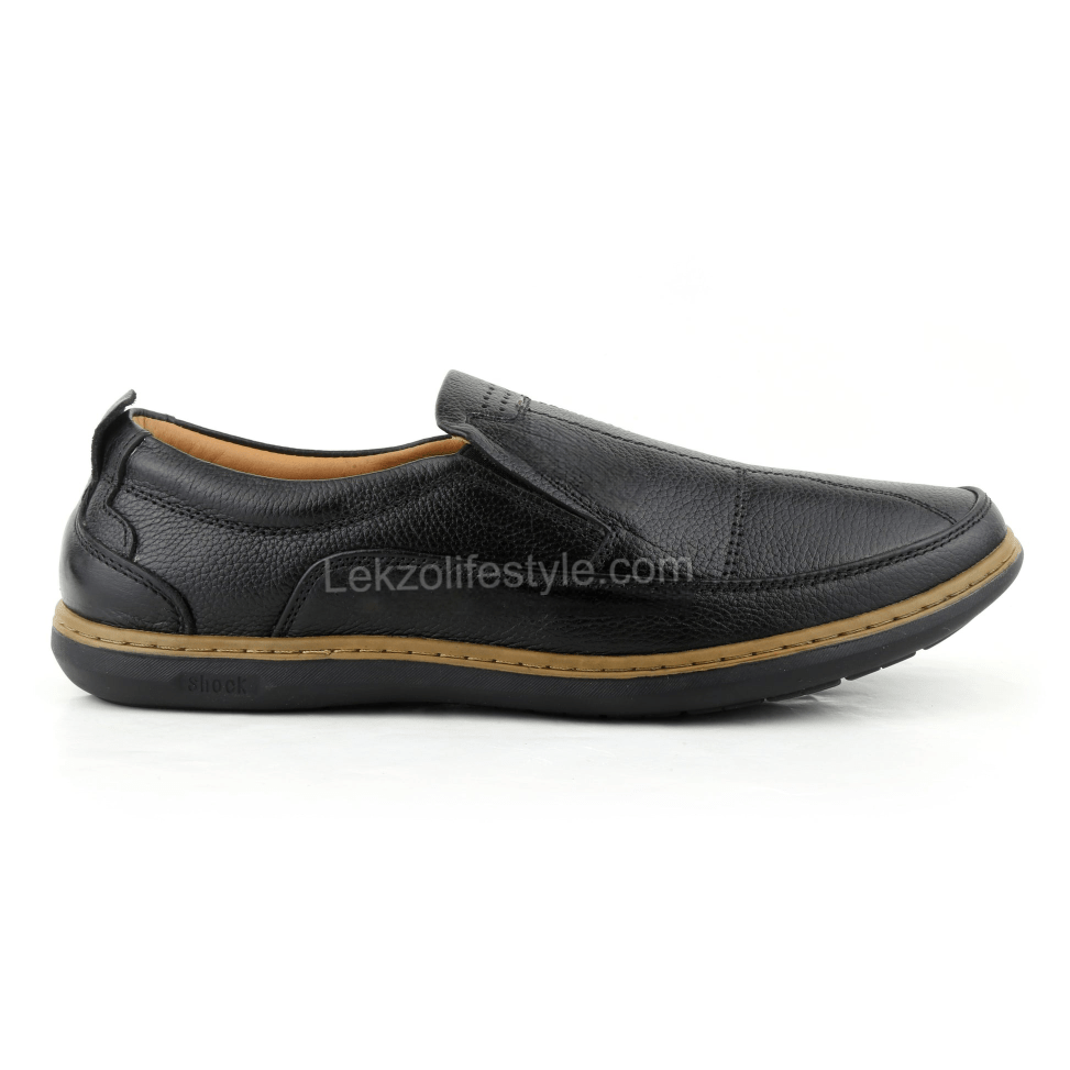Lekzo Leather Casual LC03 - Black Lekzo 