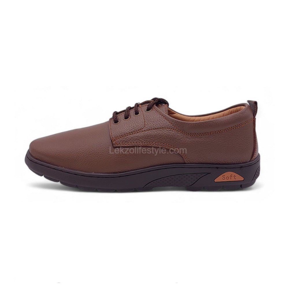 Lekzo Leather Casual LC09 - Mustard